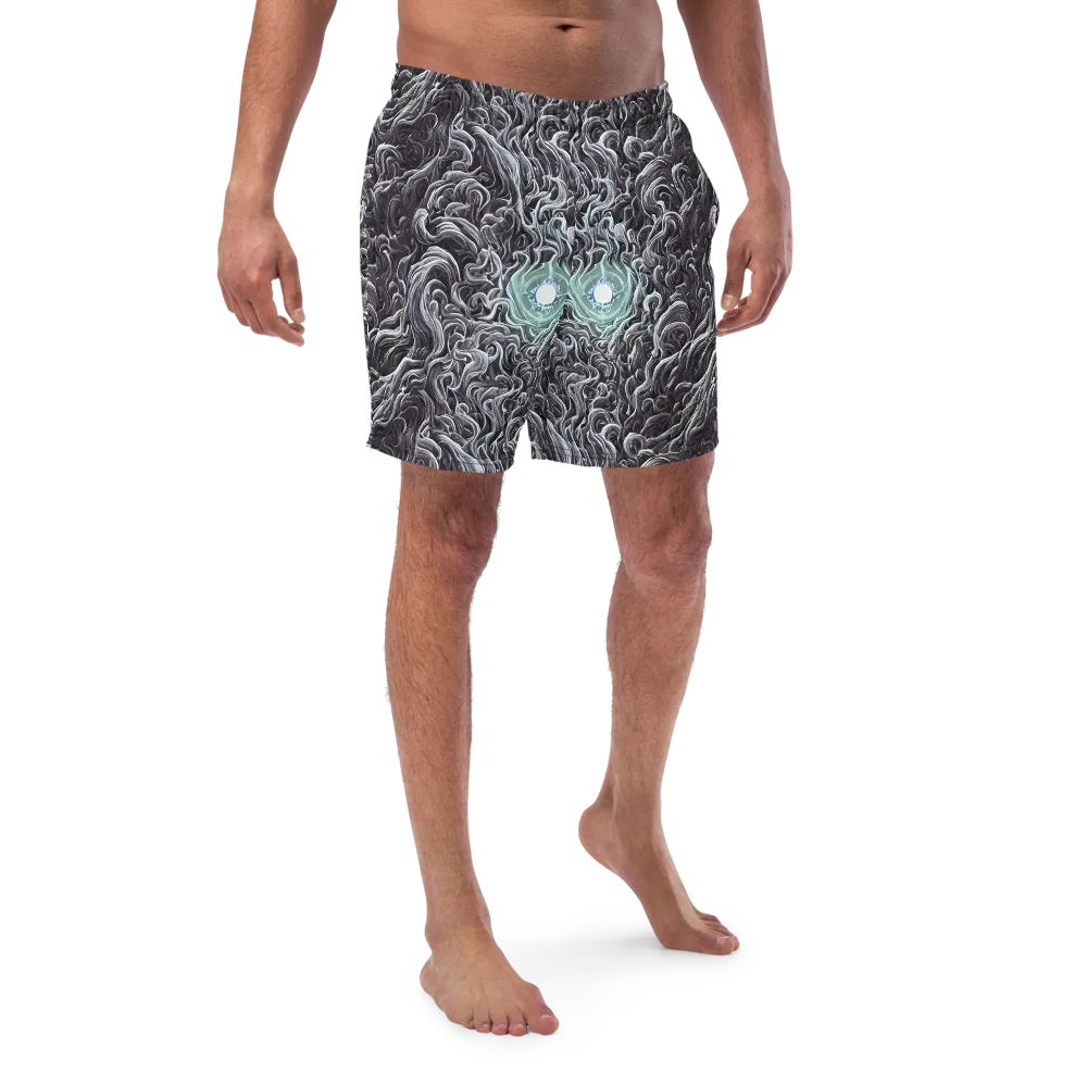 Savrasov Swirls on Swim Trunks — Front