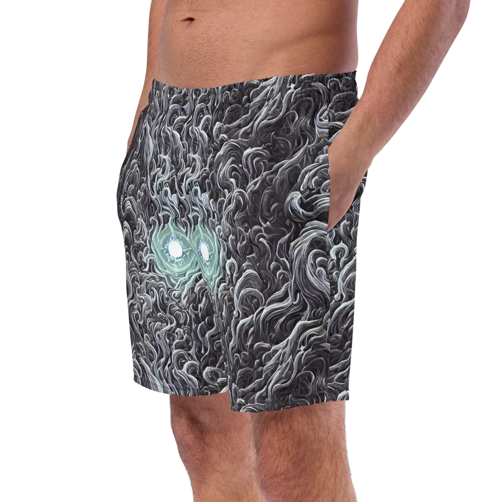 Savrasov Swirls on Swim Trunks — Left Front