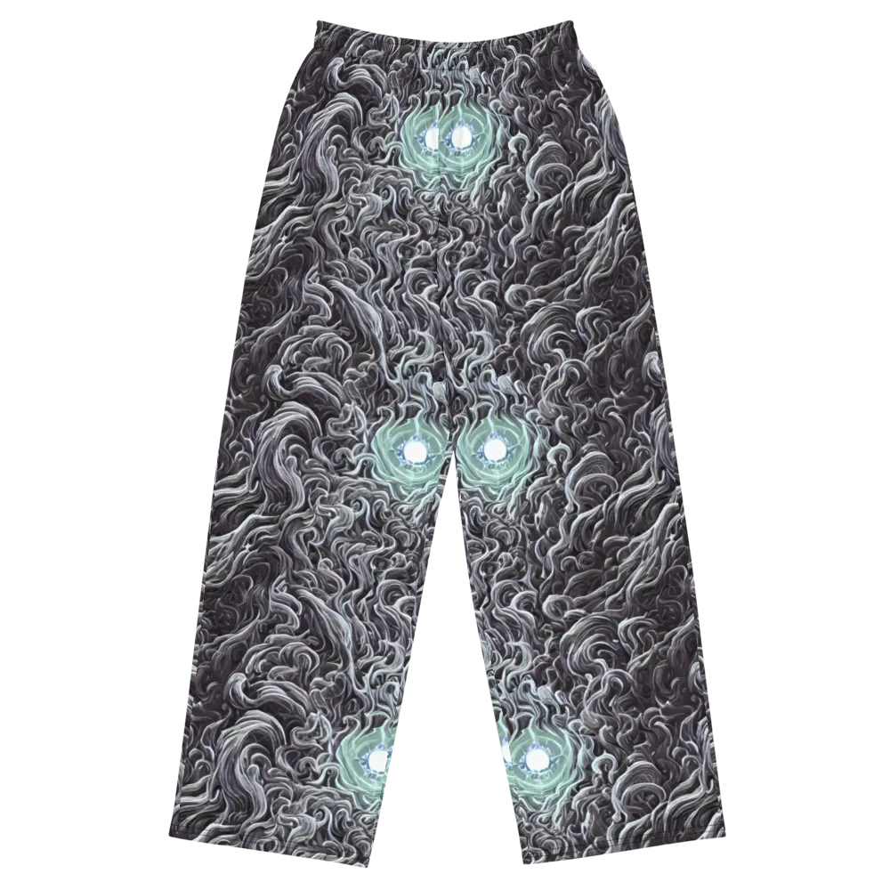 Savrasov Swirls on Wide-Leg Pants — Front
