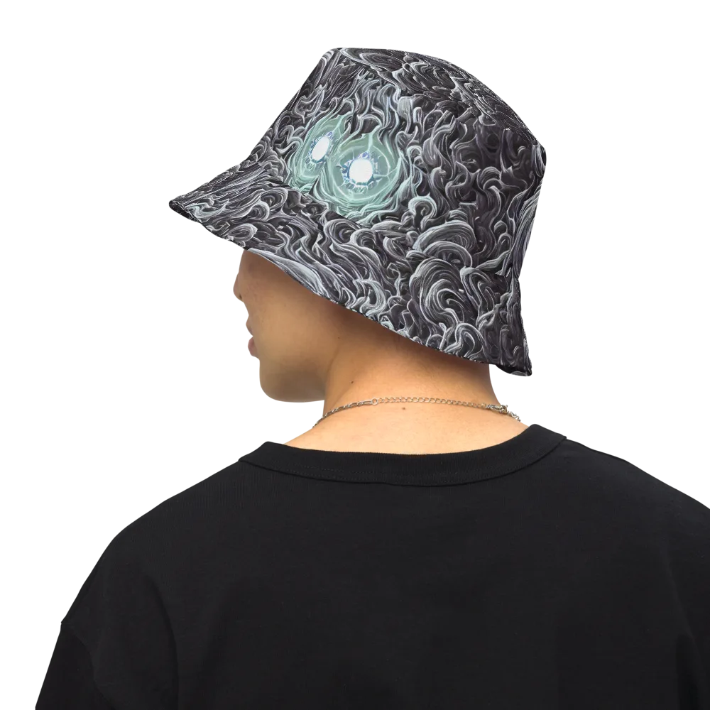 Savrasov Swirls on Reversible Bucket Hat — Back Inside