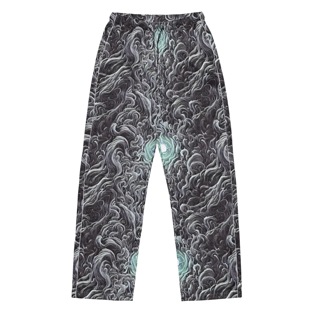 Savrasov Swirls on Women's Pajama Pants — Front