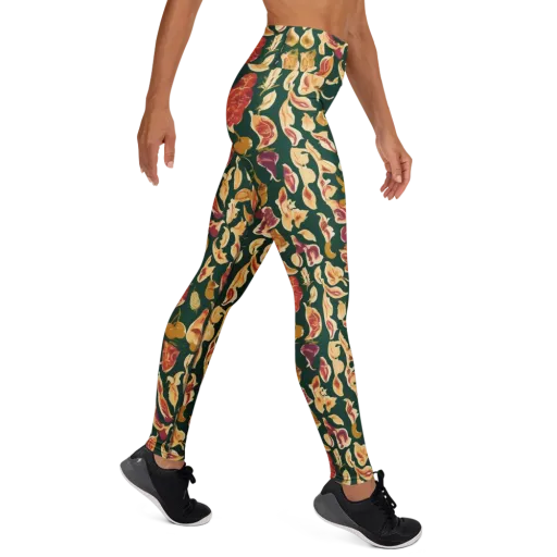 Harvest Nocturne on a Yoga Leggings