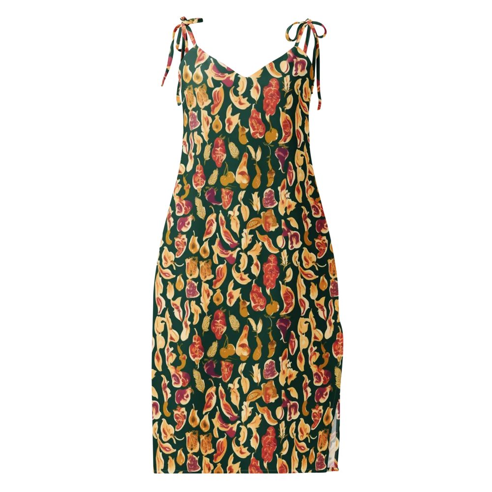 Harvest Nocturne on Slip Dress — Front