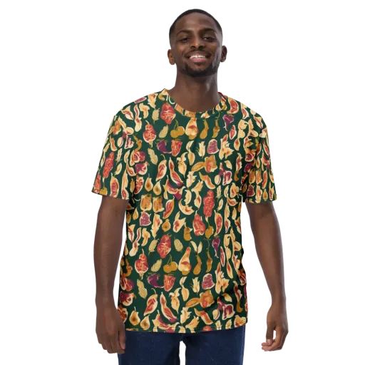 Harvest Nocturne on a Men's Crew Neck T-Shirt