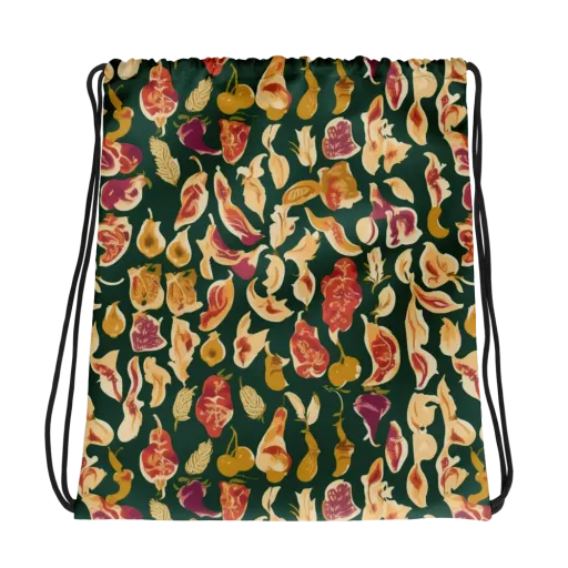 Harvest Nocturne on a Drawstring Bag