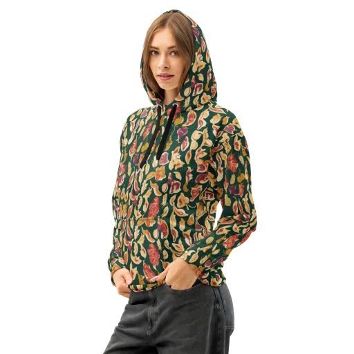 Harvest Nocturne on a Cotton Hoodie