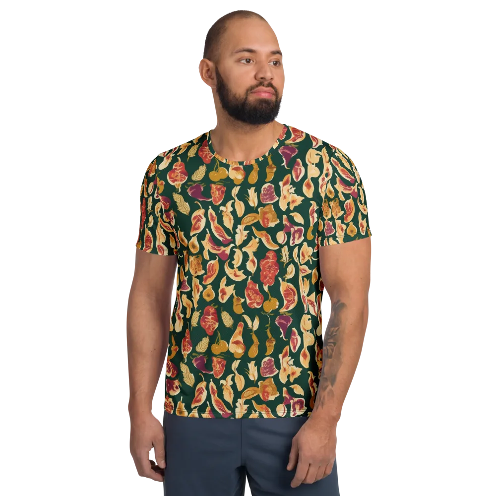 Harvest Nocturne on Men's Athletic T-Shirt — Front