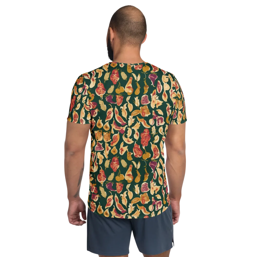 Harvest Nocturne on Men's Athletic T-Shirt — Back