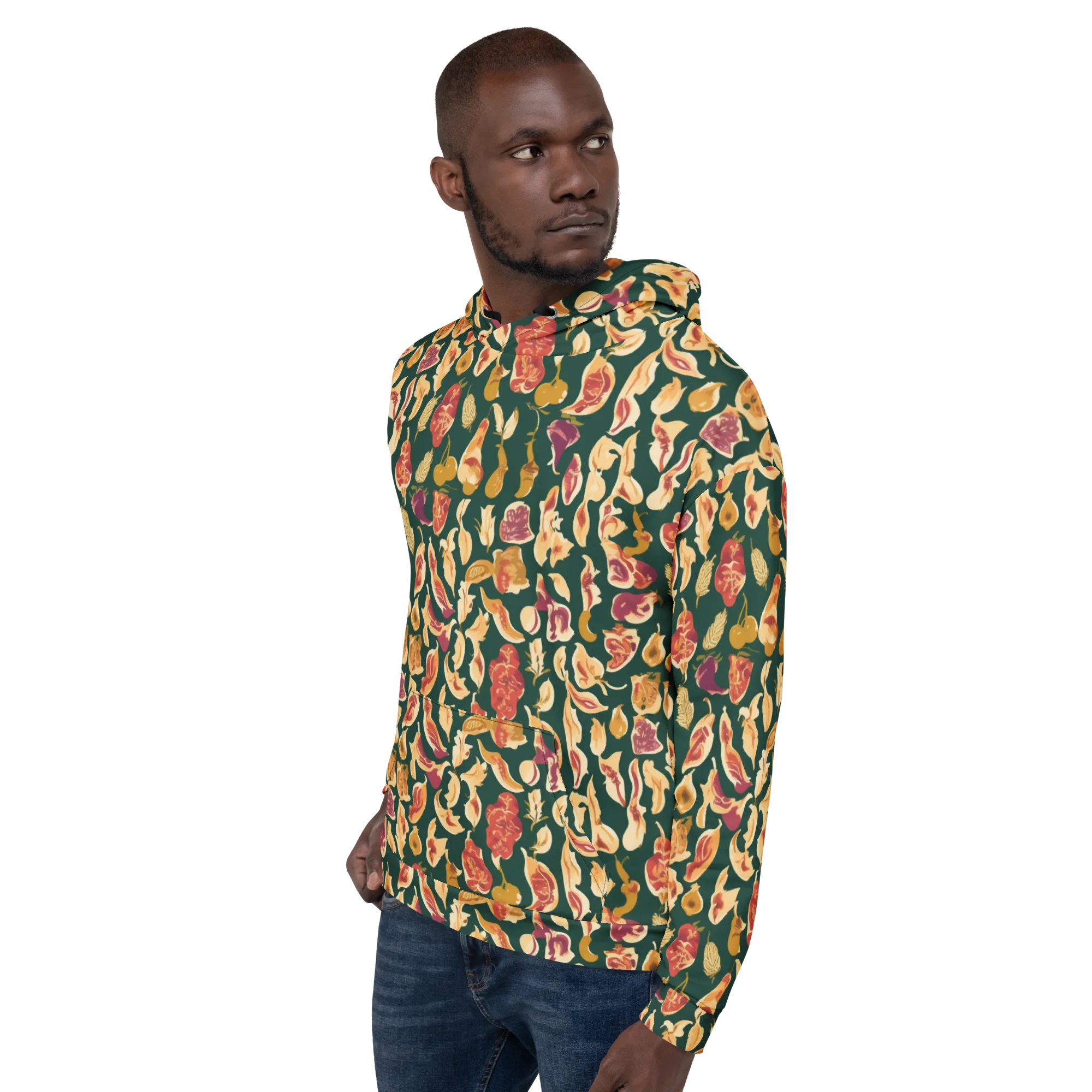 Harvest Nocturne on Hoodie — Left