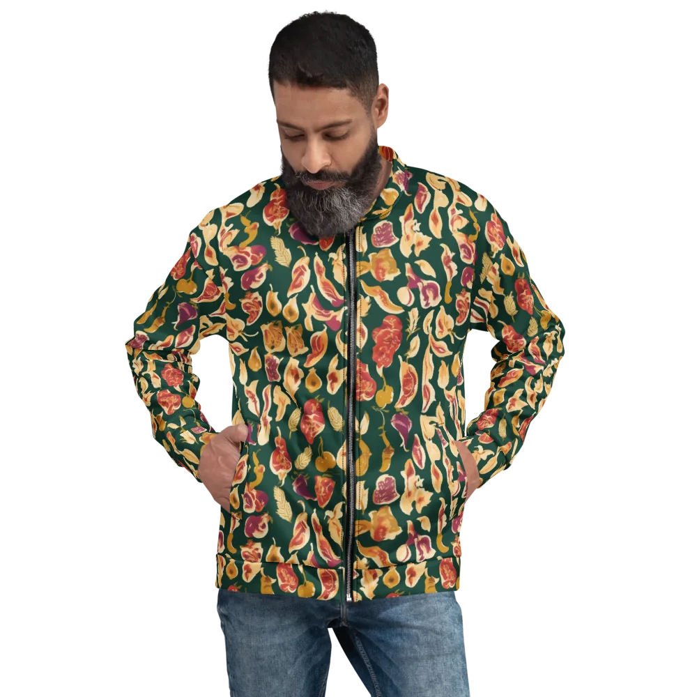 Harvest Nocturne on Bomber Jacket — Front