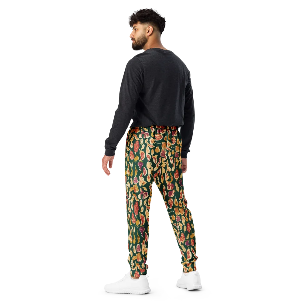 Harvest Nocturne on Men's Joggers — Back