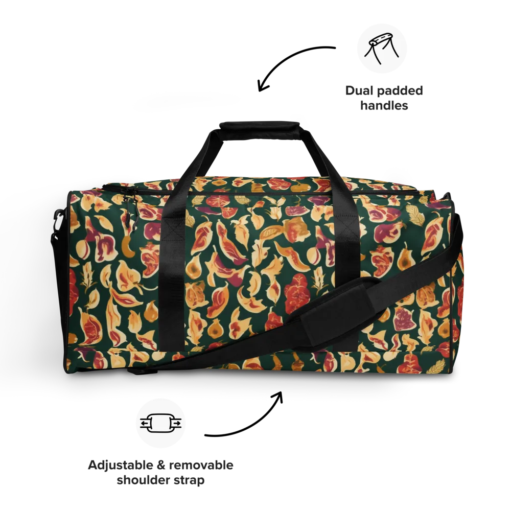 Harvest Nocturne on Duffle Bag — Front