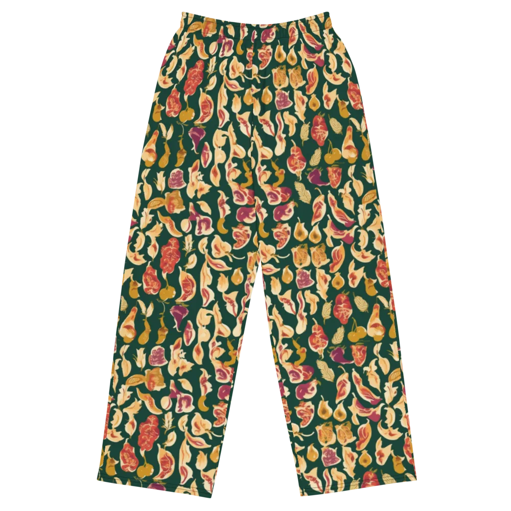 Harvest Nocturne on Wide-Leg Pants — Front