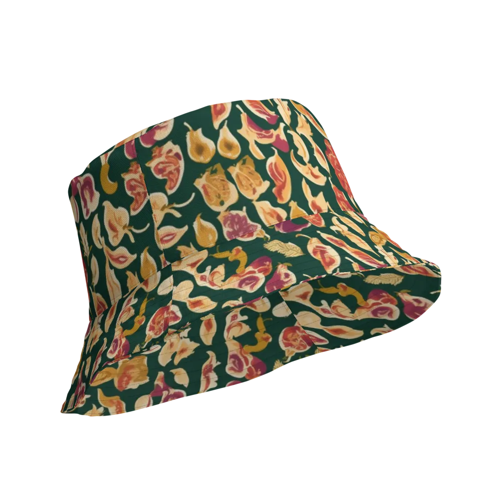 Harvest Nocturne on Reversible Bucket Hat — Product details Outside