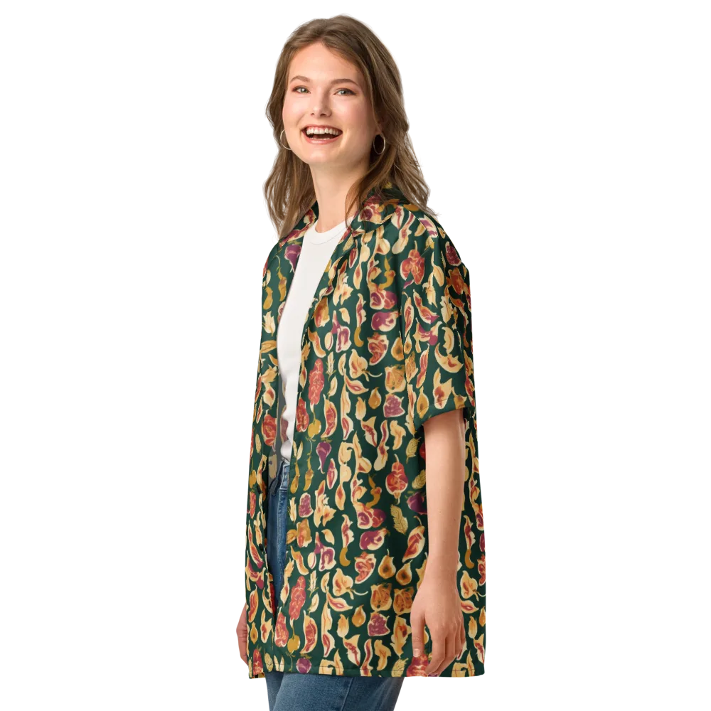 Harvest Nocturne on Button Shirt — Left Front