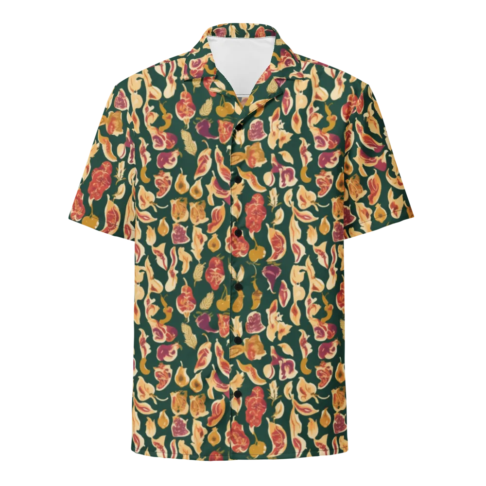 Harvest Nocturne on Button Shirt — Front