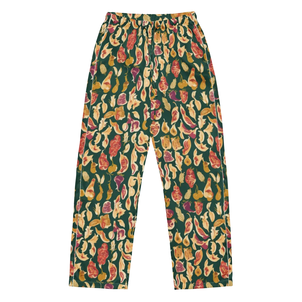 Harvest Nocturne on Women's Pajama Pants — Front