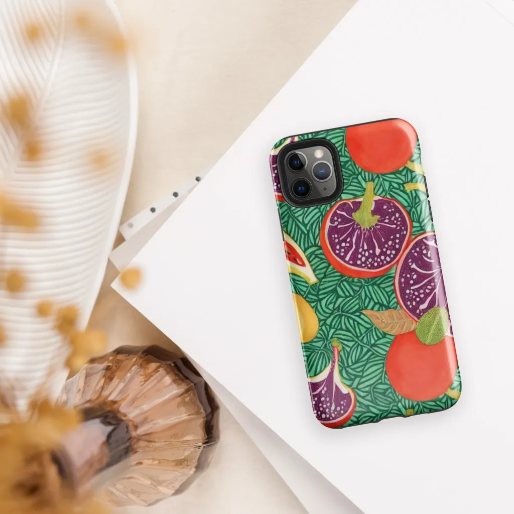 Tropical Still Life on Tough Case for iPhone® — Front
