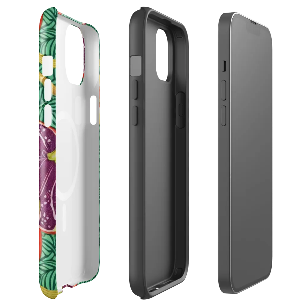 Tropical Still Life on MagSafe Tough Case for iPhone® — Front