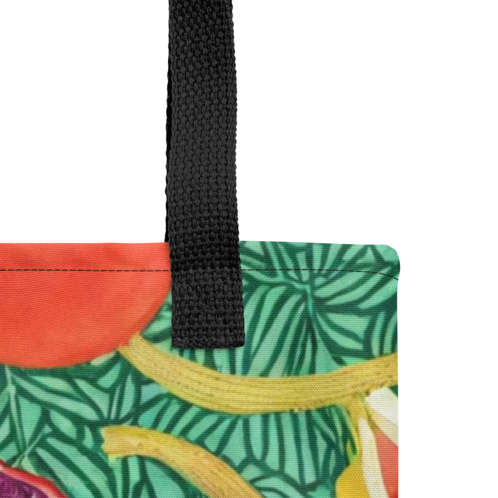 Tropical Still Life on Tote Bag — Product details