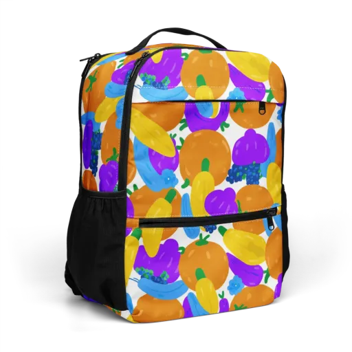 Electric Fruit Bowl on a Utility Backpack