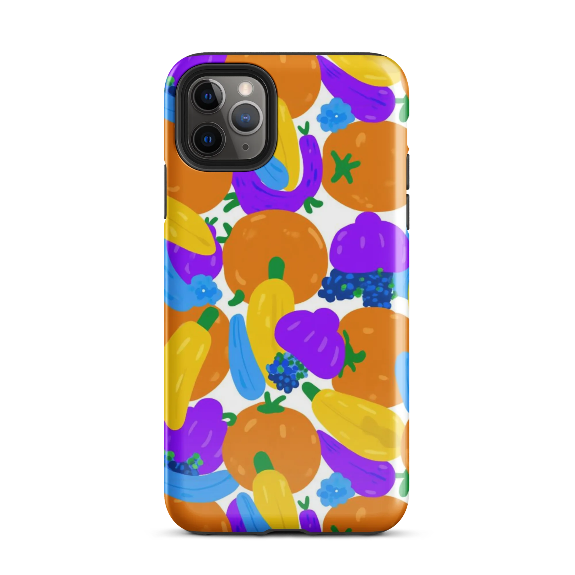 Electric Fruit Bowl on Tough Case for iPhone® — Front