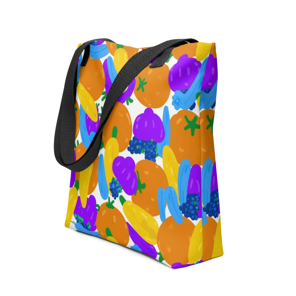 Electric Fruit Bowl on Tote Bag — Front