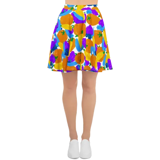 Electric Fruit Bowl on a Skater Skirt