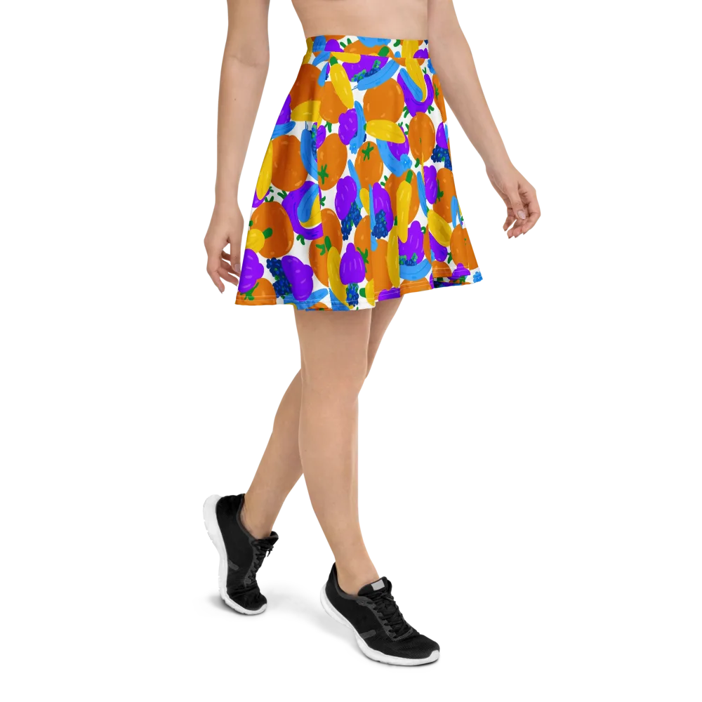 Electric Fruit Bowl on Skater Skirt — Right