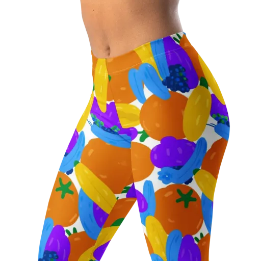 Electric Fruit Bowl on a Leggings