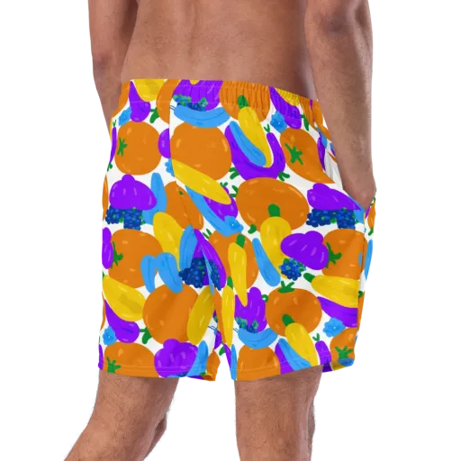 Electric Fruit Bowl on a Swim Trunks