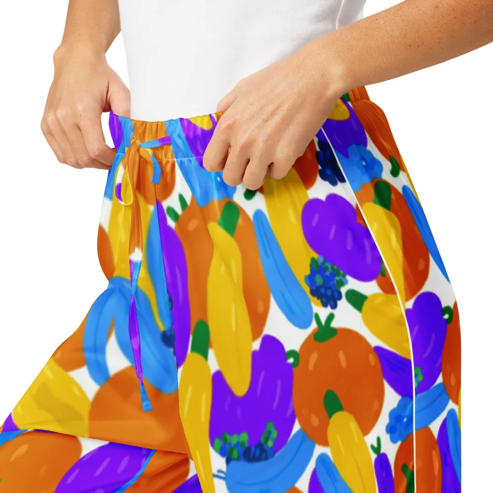 Electric Fruit Bowl on Women's Pajama Pants — Product details