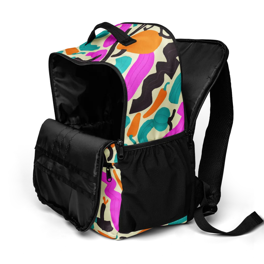 Neon Market on Utility Backpack — Product details 2