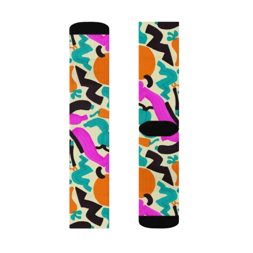 Neon Market on a Socks