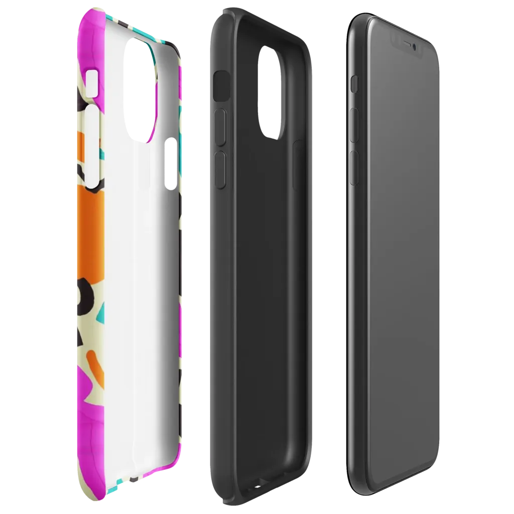 Neon Market on Tough Case for iPhone® — Right