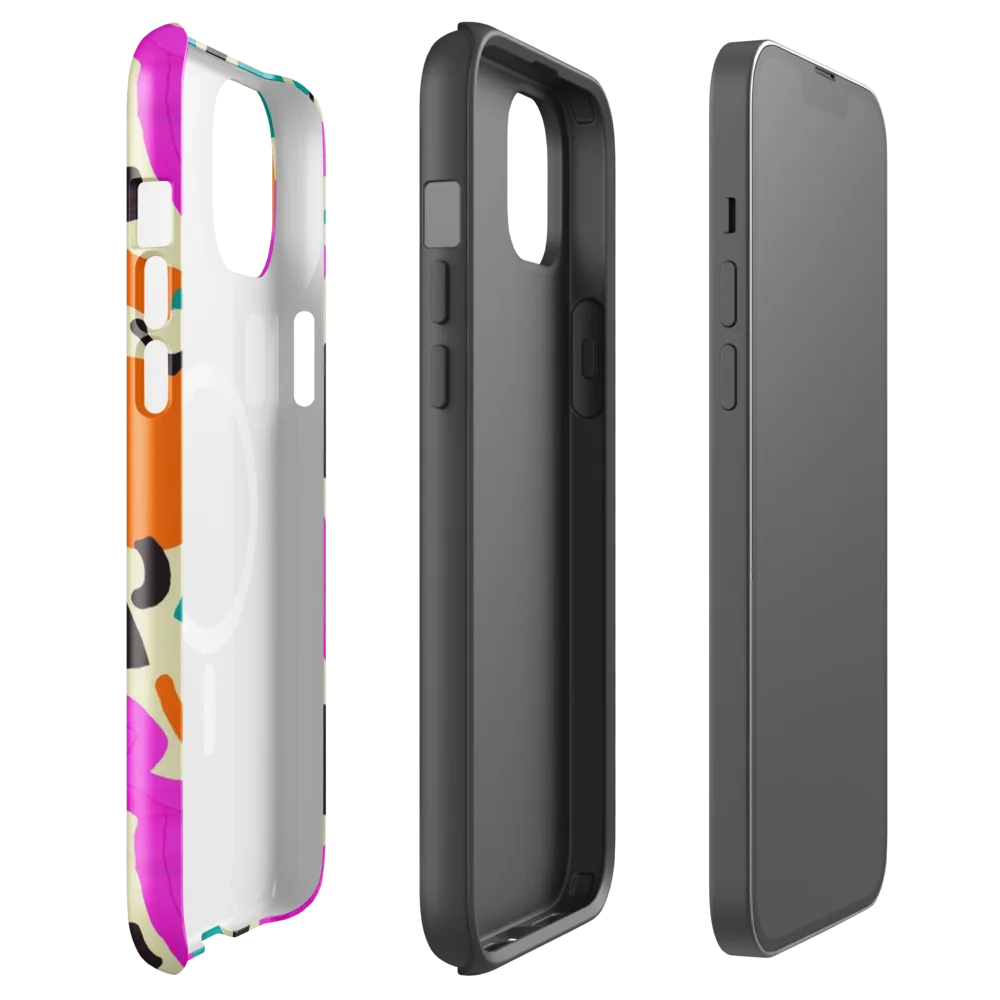 Neon Market on MagSafe Tough Case for iPhone® — Front