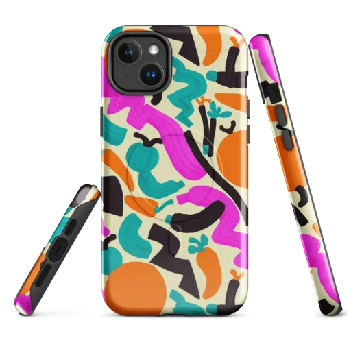 Neon Market on a MagSafe Tough Case for iPhone®