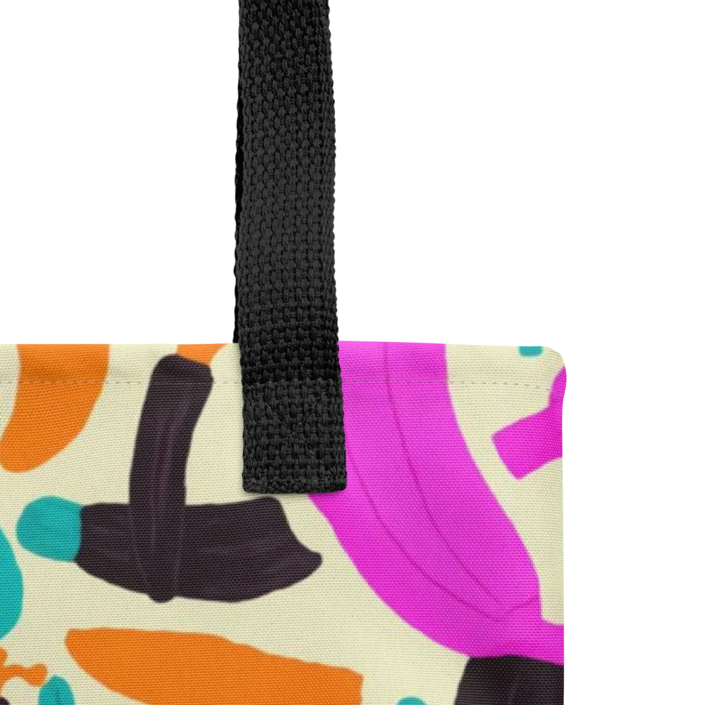 Neon Market on Tote Bag — Product details