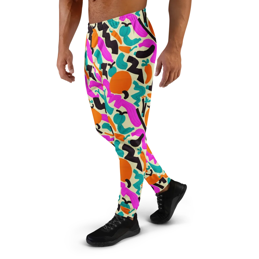 Neon Market on Men's Joggers — Left