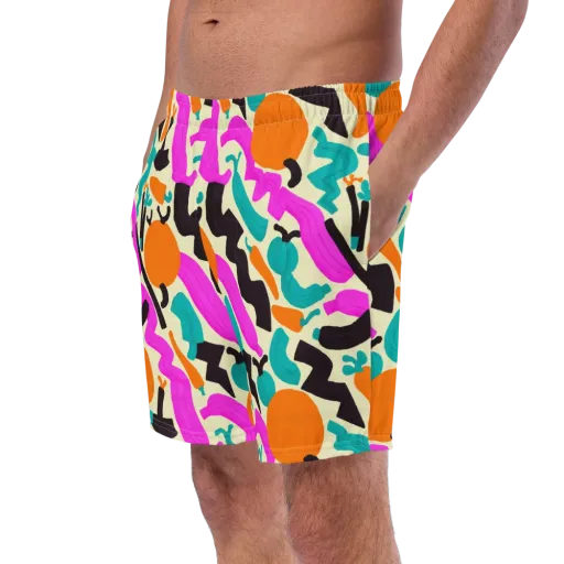 Neon Market on a Swim Trunks