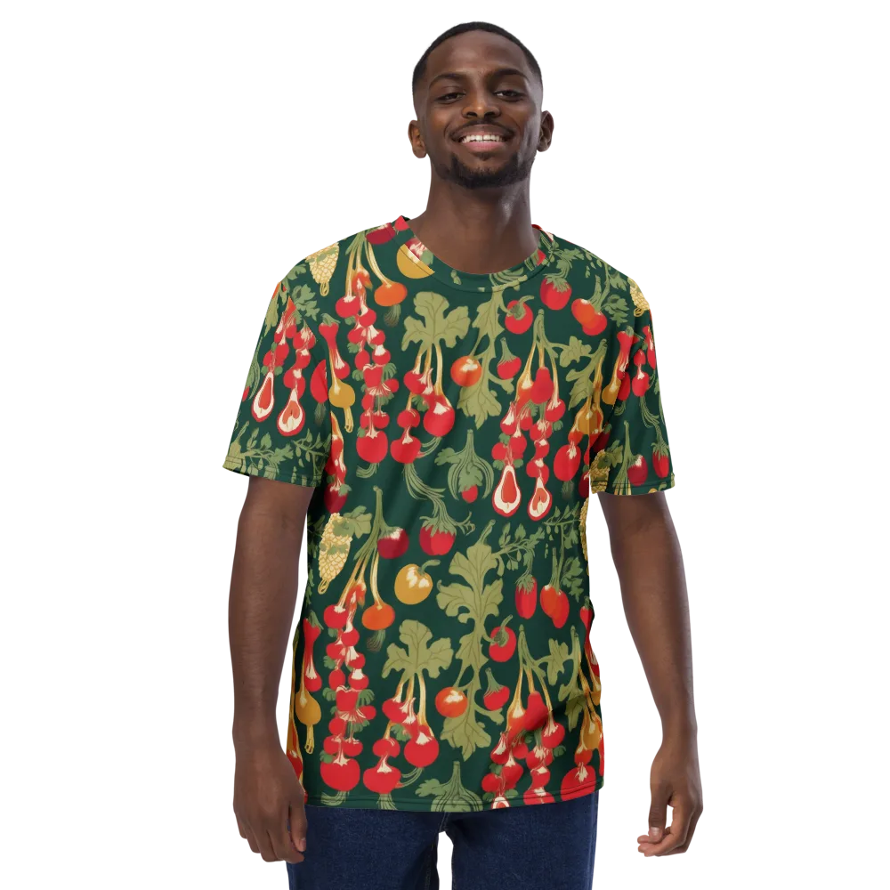 Root Cellar Rhapsody on Men's Crew Neck T-Shirt — Front