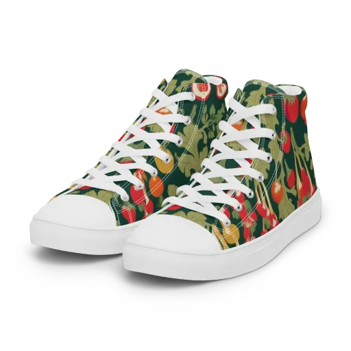 Root Cellar Rhapsody on a Women's High Top Canvas Shoes