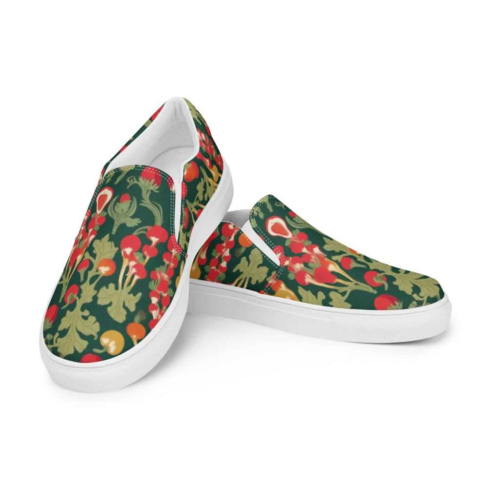 Root Cellar Rhapsody on Men's Slip-On Canvas Shoes — Left Front