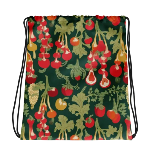Root Cellar Rhapsody on a Drawstring Bag