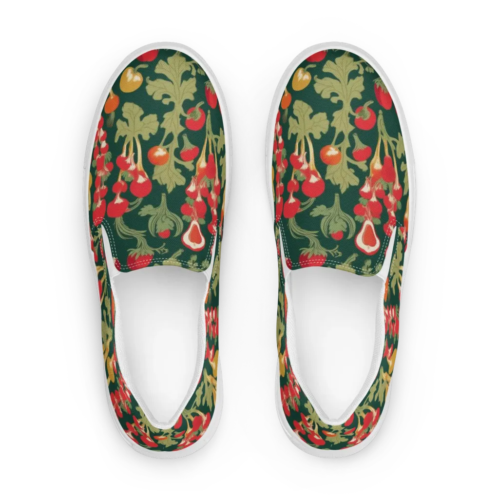Root Cellar Rhapsody on Women's Slip-On Canvas Shoes — Front