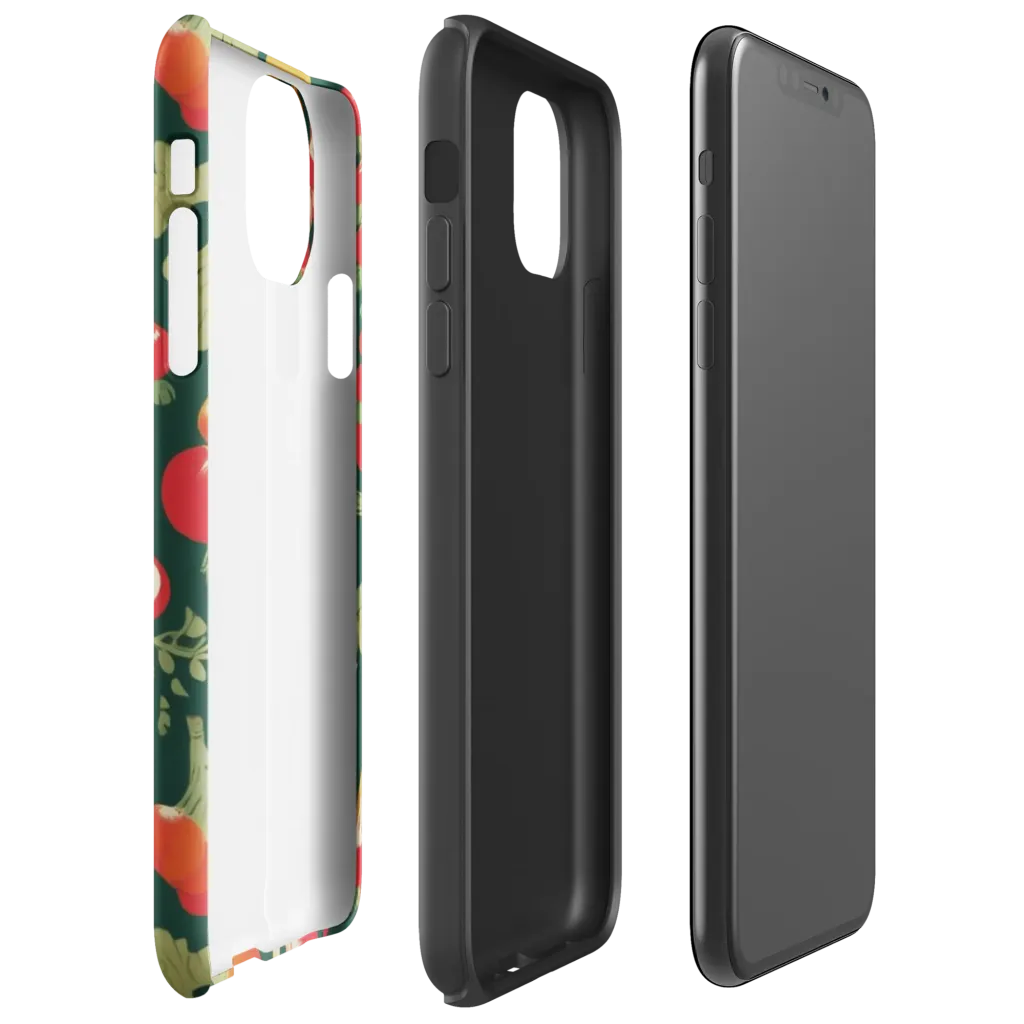 Root Cellar Rhapsody on Tough Case for iPhone® — Right