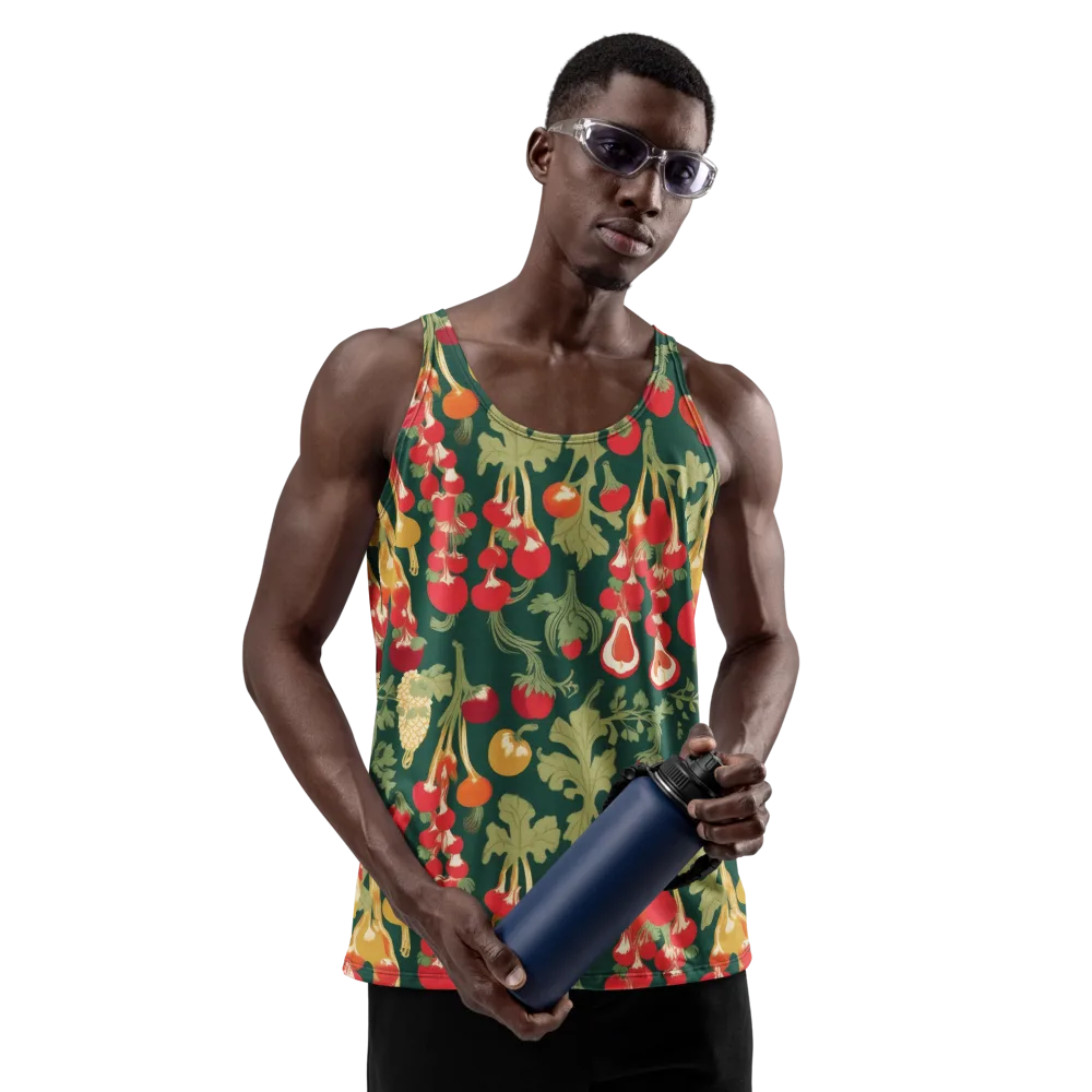 Root Cellar Rhapsody on Men's Tank Top — Front