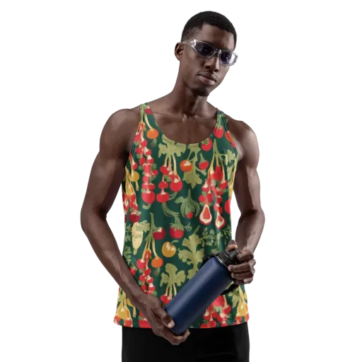Root Cellar Rhapsody on a Men's Tank Top