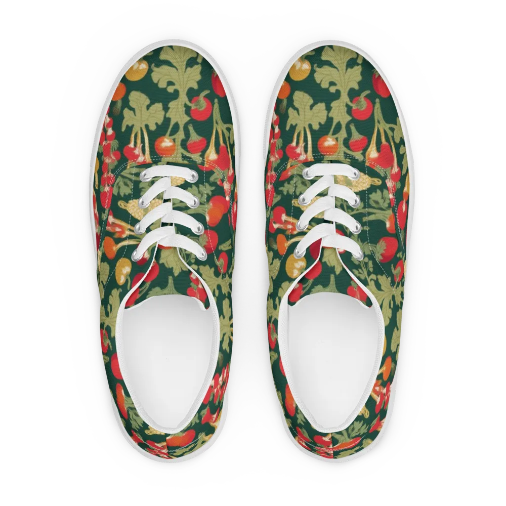 Root Cellar Rhapsody on Men's Lace-Up Canvas Shoes — Front