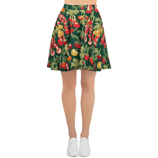 Root Cellar Rhapsody on a Skater Skirt